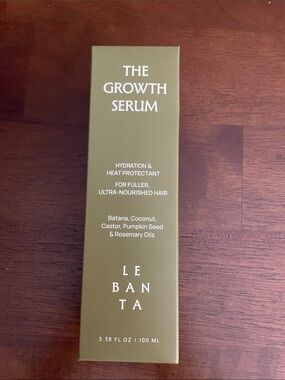 Lebanta The Growth Serum Heat Protectant - New in Package